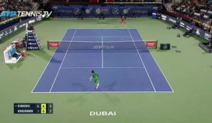 Dubaï - Djokovic cuit Kachanov à l'étouffée