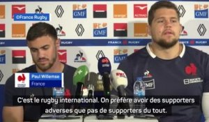 XV de France - Willemse : "Murrayfield, c'est impressionnant"