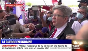 "Le risque est immense d'un conflit généralisé": Jean-Luc Mélenchon réagit à l'offensive militaire russe contre l'Ukraine