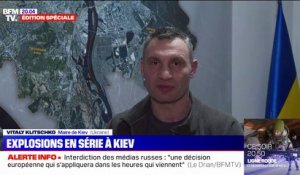Vitali Klitschko, maire de Kiev: "Nous sommes à la limite de la catastrophe humanitaire"