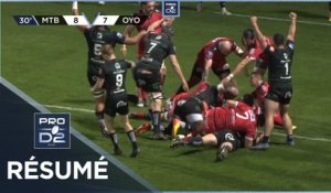 PRO D2 - Résumé US Montalbanaise-Oyonnax Rugby: 30-24 - J22 - Saison 2021/2022