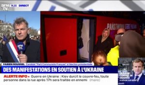 Fabien Roussel: "L'heure est à accueillir celles et ceux qui fuient la guerre" en Ukraine