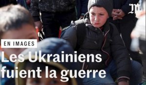 Guerre en Ukraine : les civils se réfugient dans les pays voisins