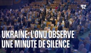 Ukraine: une minute de silence observée à l'ouverture de l'Assemblée générale de l'ONU