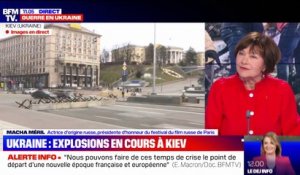 Guerre en Ukraine: "Il ne faut pas confondre le peuple russe avec Poutine et sa clique", déclare l'actrice d'origine russe, Macha Méril