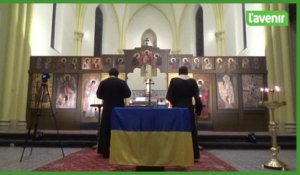 L'hymne acathiste pour la paix en Ukraine chanté à Tournai