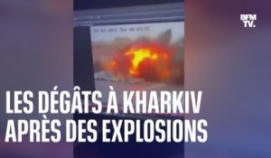 Les images des dégâts à Kharkiv, touchée par des bombardements russes