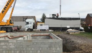 Trois maisons modulaires pour des sinistrés des inondations inaugurées à Rochefort