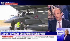 Hervé Grandjean, porte-parole du ministère des Armées: "La France n'entre pas en guerre"