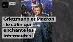Griezmann et Macron : le câlin qui enchante les internautes