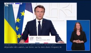 Indépendance de l'Europe: Emmanuel Macron annonce la tenue d'un sommet à Versailles les 10 et 11 mars avec "les chefs d'État et de gouvernement européens"