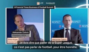 Ceferin se paye les clubs frondeurs - Foot - Super Ligue