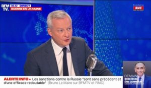 Prix des carburants: Bruno Le Maire assure qu'une "réponse" sera apportée "à tous les Français les plus touchés par la crise"