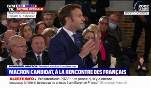 Emmanuel Macron: "Nous avons tout fait pour éviter cette guerre" en Ukraine