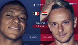 finale CDM - France - Croatie - bein sport 1 - 15 07 18