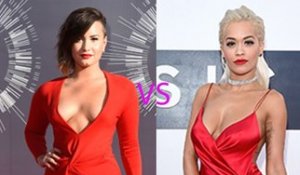 Exclu Vidéo : Rita Ora VS Demi Lovato : Qui porte le mieux la robe rouge de gala  au MTV VMA 2014 ?