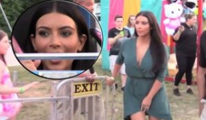 Exclu Vidéo : Kim Kardashian : ultra lookée pour s'amuser dans un parc d'attractions ! Ridicule ?