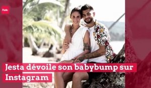 Jesta dévoile son babybump sur Instagram