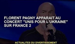 Florent Pagny au concert "Ukraine unie" sur France 2