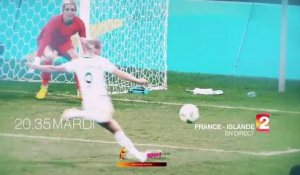 Euro féminin - France-Islande -18 07 17 - France2