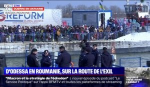 Guerre en Ukraine: les habitants d'Odessa fuient vers la Roumanie, redoutant une attaque maritime