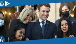 Brigitte Macron la tête sur l'épaule d'Emmanuel Macron : Complicité éclatante du couple face aux pre