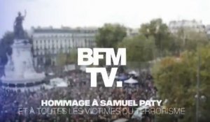 BFM TV rend hommage à Samuel Paty
