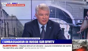 Pour l'ambassadeur russe en France, "la France a un rôle très important" à jouer dans cette crise