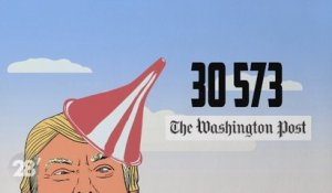 Zapping du 28/01 : Donald Trump aurait prononcé 30 573 mensonges pendant son mandat
