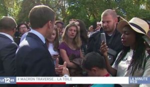 Zapping du 18/09 : Un échange entre Emmanuel Macron et un chômeur fait polémique