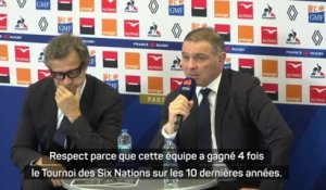 XV de France - Ibanez : "Du respect pour le Pays de Galles"