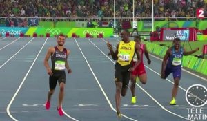 Le zapping du 19/08 : J.O. : Usain Bolt fait des blagues en pleine course