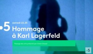 Hommage à Karl Lagerfeld (France 5) la bande-annonce