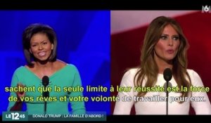 Le zapping du 20/07 : Quand Melania Trump plagie le speech de Michelle Obama