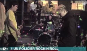 Le zapping du 26/05 : Le policier le plus rock du monde !
