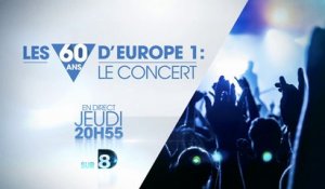 Les 60 ans d'Europe 1 : le concert