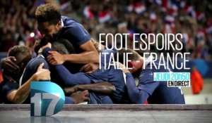 Foot espoir Italie-France d17 - 02 06 16