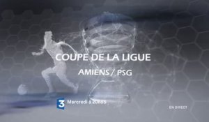 football - Amiens PSG - france 3 - 10 01 18