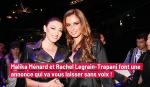 Malika Ménard et Rachel Legrain-Trapani font une annonce qui va vous laisser sans voix !