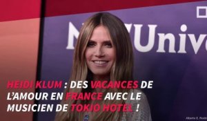 Heidi Klum : Des vacances de l’amour en France avec le musicien de Tokio Hotel !