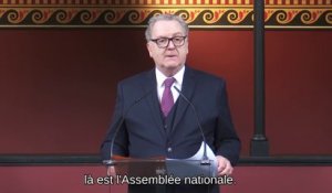 Inauguration de la Salle du Jeu de Paume du château de Versailles - Mercredi 2 mars 2022