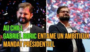 Au Chili, Gabriel Boric entame un ambitieux mandat présidentiel