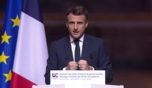 Emmanuel Macron : «Nous serons là pour reconstruire» l’Ukraine