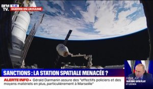 Propos de la Russie sur l'ISS: Gilles Dawidowicz (société astronomique de France) évoque "une guerre des mots" qui "ne devrait pas avoir de conséquences en orbite"