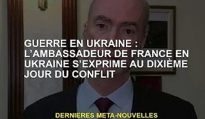 Guerre d'Ukraine : l'ambassadeur de France en Ukraine s'exprime sur le dixième jour du conflit