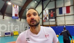 Volley : Attié et Demirovic en interview après la victoire devant Rennes