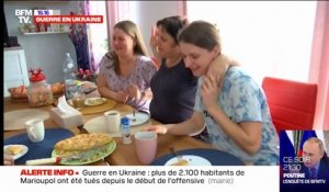 "Je ne peux pas me permettre d'avoir des moments de faiblesse (...) on ne peut pas baisser les bras et pleurer": cette mère ukrainienne, réfugiée en Pologne, témoigne