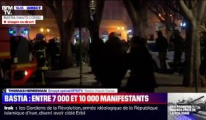 Agression d'Yvan Colonna: entre 7000 et 10.000 manifestants à Bastia en Corse ce dimanche