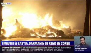 Yvan Colonna: des policiers blessés et des bâtiments incendiés après une manifestation à Bastia