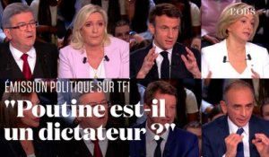 "Poutine est-il un dictateur ?" Ce que 8 candidats à la présidentielle ont répondu sur TF1